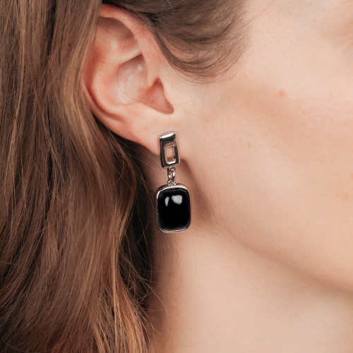 Серьги Possebon Agata Preto, A0360.4 S фото 2